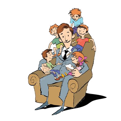 A doting father .